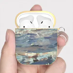 Sea Within A Sea Airpods 2 Case (Hard Shell, Golden)