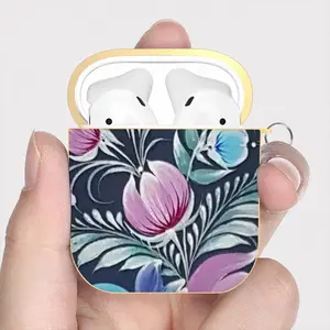 Night Pleasure Airpods 2 Case (Hard Shell, Golden)