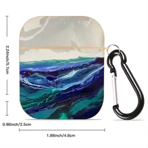 Your Ocean Airpods 2 Case (Hard Shell, Golden)