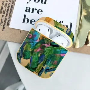 The Snake Airpods 2 Case (Hard Shell, Golden)