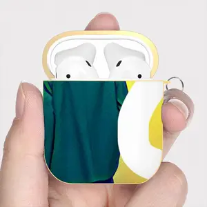 Blonde Airpods 2 Case (Hard Shell, Golden)