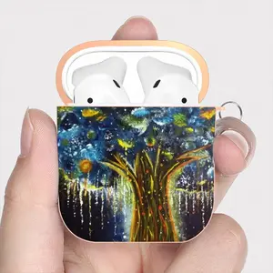 Tree Of Life Airpods 2 Case (Hard Shell, Rose Gold)