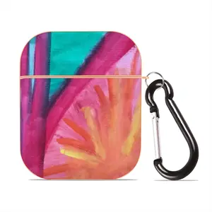 Colorful Straws Airpods 2 Case (Hard Shell, Rose Gold)