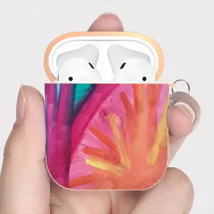 Colorful Straws Airpods 2 Case (Hard Shell, Rose Gold)