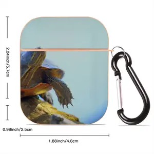 Proud Turtle - Southern Ontario Canada Airpods 2 Case (Hard Shell, Rose Gold)