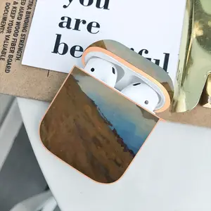 Mirror Of The Lakes Of Khakassia Airpods 2 Case (Hard Shell, Rose Gold)