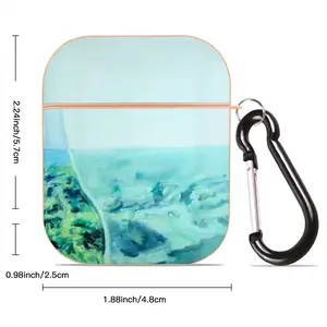 Lost Landscape Airpods 2 Case (Hard Shell, Rose Gold)