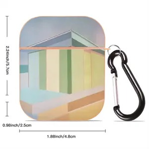 Color Rhytm Airpods 2 Case (Hard Shell, Rose Gold)