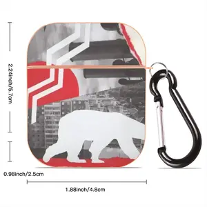 Wwf Polar Bear Airpods 2 Case (Hard Shell, Rose Gold)