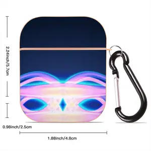 Eye Space Love Airpods 2 Case (Hard Shell, Rose Gold)