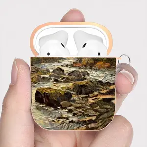 White River Gorge Impressionism Airpods 2 Case (Hard Shell, Rose Gold)