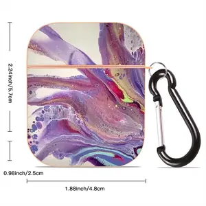 Wild Orchid Airpods 2 Case (Hard Shell, Rose Gold)