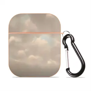 Beach With Three Visitors And A Pole Airpods 2 Case (Hard Shell, Rose Gold)