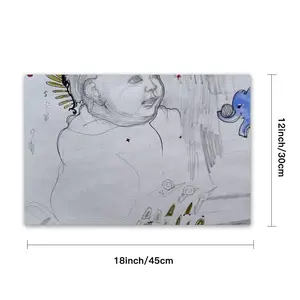 Baby - Drawing Pencil PVC Placemat