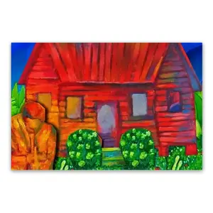 Red House With Miles PVC Placemat