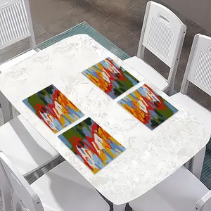 Reflections Of Boats In Water 3 PVC Placemat