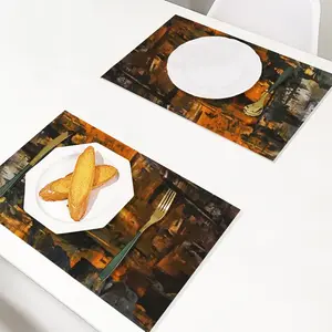 The Gold Of The Night PVC Placemat