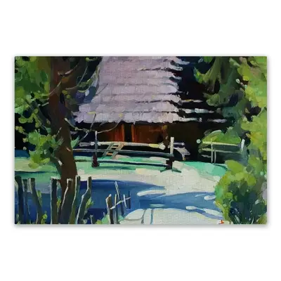 Village Silence PVC Placemat