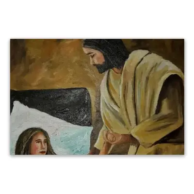 Jesus Heals PVC Placemat