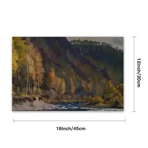 Sun On The White Ius River PVC Placemat