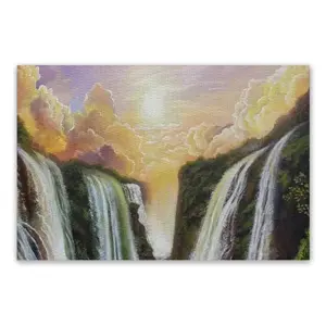 Among The Waterfalls PVC Placemat