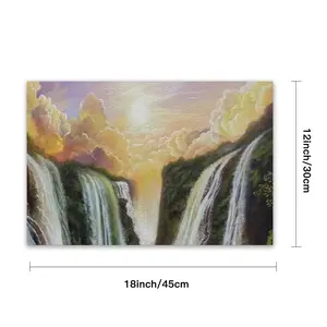 Among The Waterfalls PVC Placemat