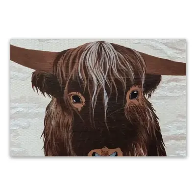 Bull - Red Bull Taurus Animals Buffalo Wild PVC Placemat