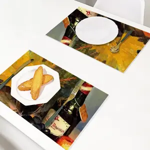 Bright Still Life With Wine PVC Placemat