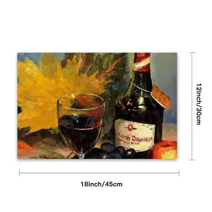 Bright Still Life With Wine PVC Placemat