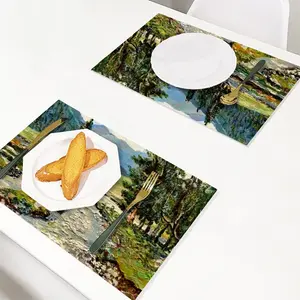 Scenic Mountain River PVC Placemat