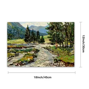 Scenic Mountain River PVC Placemat