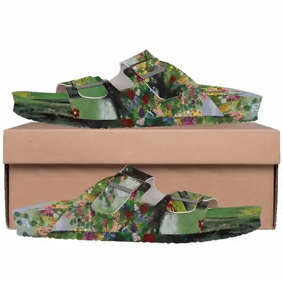 Men First To Bloom Cork Sandals