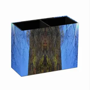 Tree Serpent Retro Two Grid Pen Holder