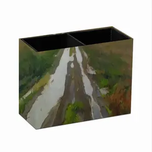 Mists Of Transcarpathia Retro Two Grid Pen Holder