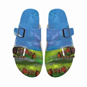 Men Happens By The Sea Cork Sandals