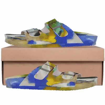 Men Majorelle Cork Sandals