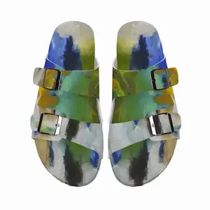 Men Majorelle Cork Sandals