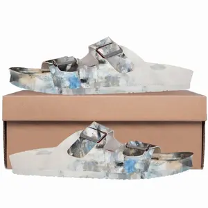 Men White Tanger 2 Cork Sandals