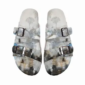 Men White Tanger 2 Cork Sandals