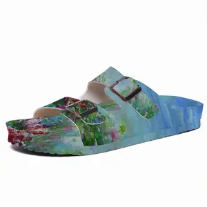 Men Butterflies Cork Sandals