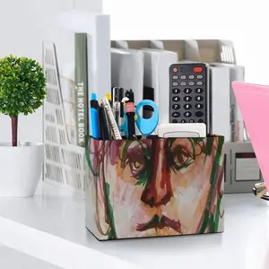 Dashing Through Retro Two Grid Pen Holder