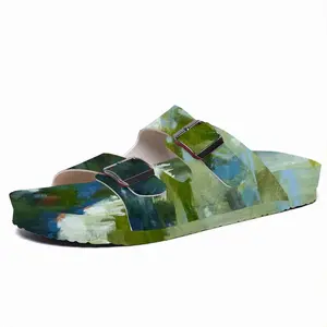 Men Water Lilies 1 Cork Sandals