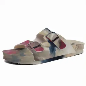 Men Blue Dancer Cork Sandals