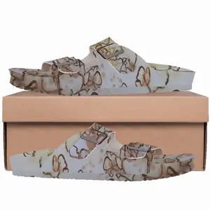 Men Sand Stone Images Cork Sandals