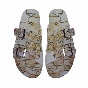 Men Sand Stone Images Cork Sandals