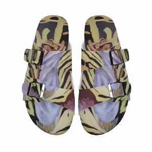 Men My Love In A Shell Cork Sandals