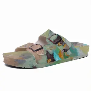 Men Dunes Cork Sandals