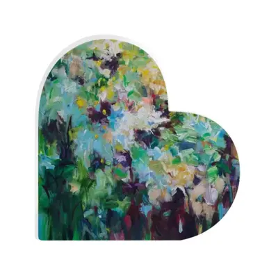 Infinite Garden #11 Heart Decoration (Acrylic)