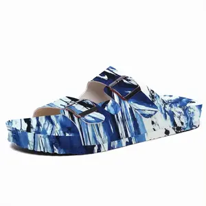 Men Abstraction Vibration Ii Cork Sandals