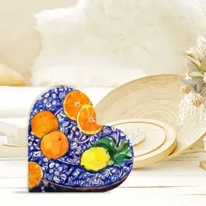 Oranges Heart Decoration (Acrylic)